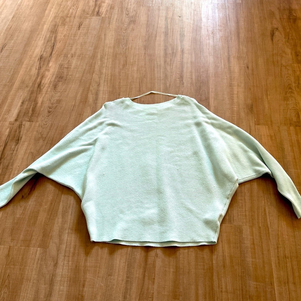 Teal sweater